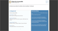 Desktop Screenshot of lepervierincassable.net